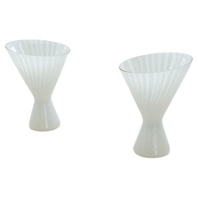 Large Classic White Murano Table Lamps, Italy, 1970s, Set of 2 For Sale - Image 15 of 15