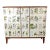 1940's Swedish Cabinet With Nordens Flora Illustrations For Sale