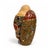 Vintage Japanese Moriage Happy Buddha Figurine Large Hand Painted Laughing Buddha Statue For Sale - Image 4 of 10
