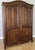 Antique French Louis XVI Style Carved Oak 2-Door Wardrobe For Sale - Image 16 of 16