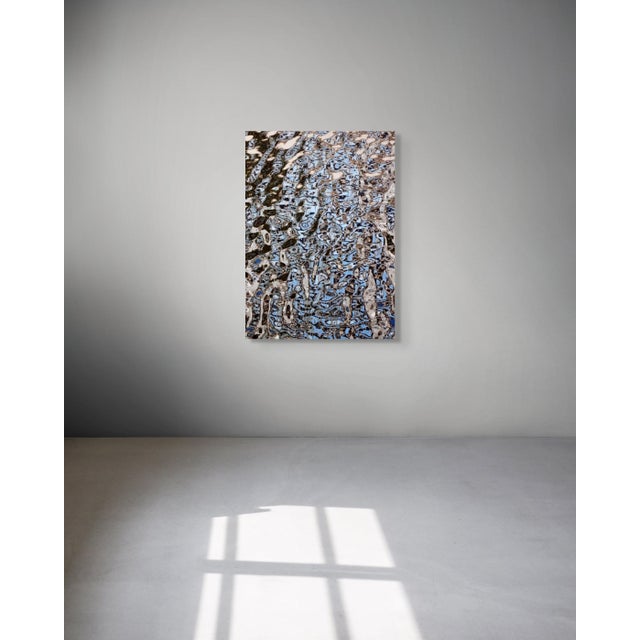 Echo Rain by Johann Besse – Abstract Limited Edition Metal Print | Framed & Ready to Hang For Sale In San Francisco - Image 6 of 7