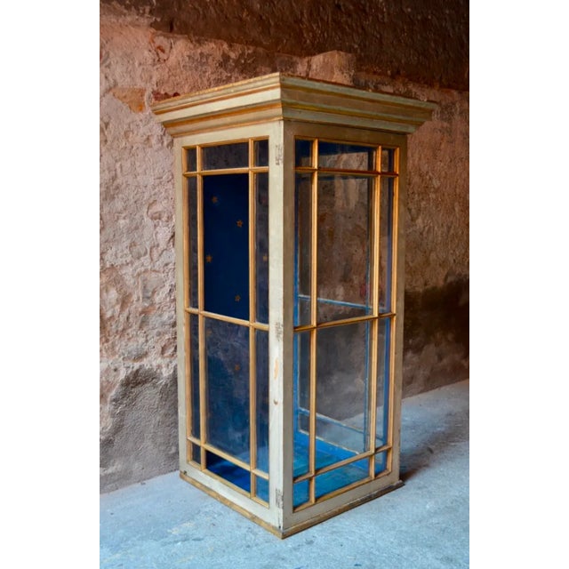 Wood Bohemian Vitrine, 19th century For Sale - Image 7 of 18