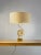 Cream Neo-Classical Table Lamp in the style of Maria Pergay, France, 1960s For Sale - Image 8 of 8
