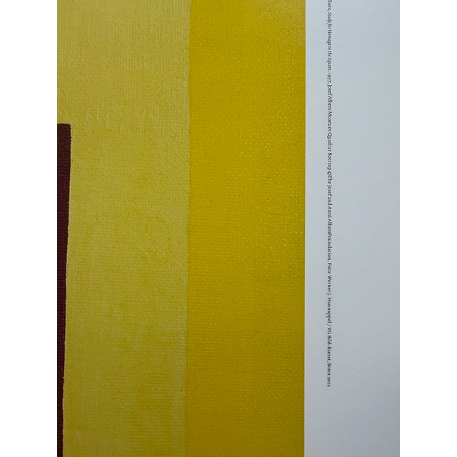 Study for Homage to the Square Exhibition Poster in the style of Josef Albers, 2022 For Sale - Image 6 of 9