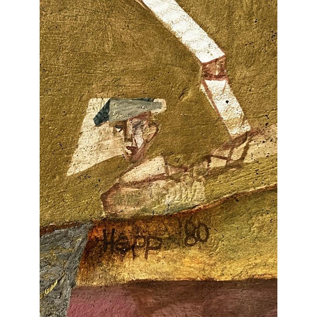 Hepp Edit, Hungary, Mixed Media, 1980 For Sale - Image 4 of 12