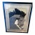 1980s Patrick Nagel “Woman With Horse” Commemorative Serigraph | Float Mounted Between Glass For Sale