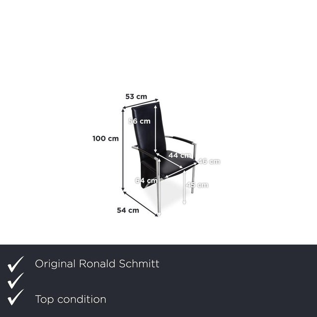 with the RST by Ronald Schmitt, you get a dining chair that immediately catches the eye with its elegant height. The tall,...