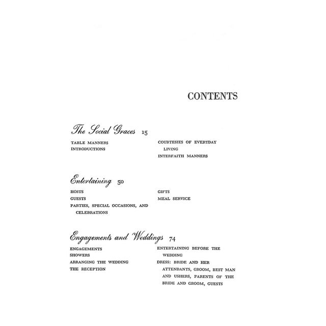 "Amy Vanderbilt's Everyday Etiquette" 1956 Vanderbilt, Amy For Sale - Image 4 of 8