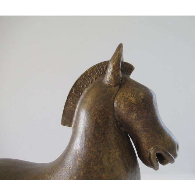 Han Dynasty Style Horse Sculpture For Sale In West Palm - Image 6 of 13