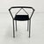 Vintage Poltroncina Chairs by Maurizio Peregalli for Zeus Noto, 1980s, Set of 4 For Sale - Image 4 of 11