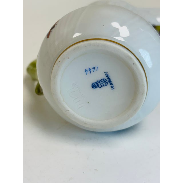 1990s Herend Rothschild Bird Coffee Pot, Creamer and Mini (Sugar) Tureen - Set of 3 For Sale - Image 18 of 18