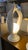 1980s Helix Lamps - Modern -Vintage Large 22" Retro Ceramic- Minimalist For Sale - Image 5 of 11