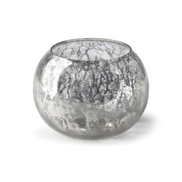 Not Yet Made - Made To Order Regina Andrew Votive Bowl in Antique Mercury For Sale - Image 5 of 5