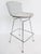 Knoll Harry Bertoia Wire Barstool with Leather Seat Pad Offered for sale is a Harry Bertoia wire barstool manufactured by...