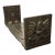 Antique Edwardian Brass & Wood Expandable Imperial Eagle Bookends Book Rack, Circa 1900 For Sale