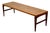 1950s Danish Rosewood 6 Foot Coffee Table For Sale