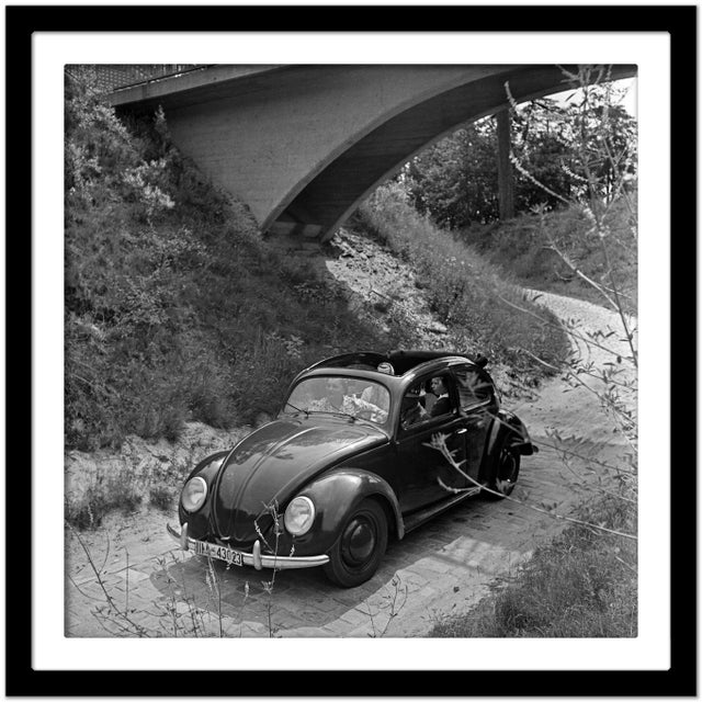 Travelling by Car in the Volkswagen Beetle, Germany 1939, Printed 2021 For Sale - Image 4 of 5
