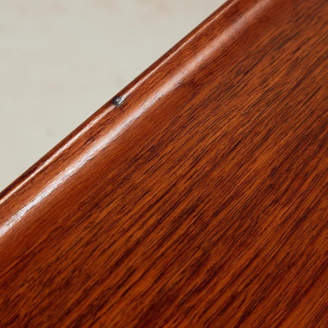 Brown Teak Coffee Table, 1960s For Sale - Image 8 of 16