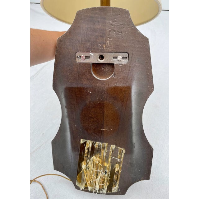 1950s Hollywood Regency Wall Mount Porcelain Urn Lamp Sconce For Sale - Image 12 of 13