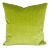 Schumacher Antique Strie Velvet in Lime Pillow Cover - 69776 Cushion Case For Sale