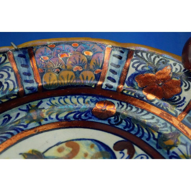 Vintage Ceramic Plates, 1920s, Set of 2 For Sale - Image 11 of 18