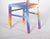 Orange Portuguese Painted Chair by Francisco Camilo, 1950s For Sale - Image 8 of 10