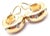 Contemporary Mid 20th Century Tiffany & Co. Etoile Diamond Yellow Gold and Platinum Hoop Earrings, Pair For Sale - Image 3 of 11