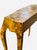 1960s Mid Century Transitional Modern Italian Oyster Burl Olive Console Table or Desk For Sale - Image 9 of 13