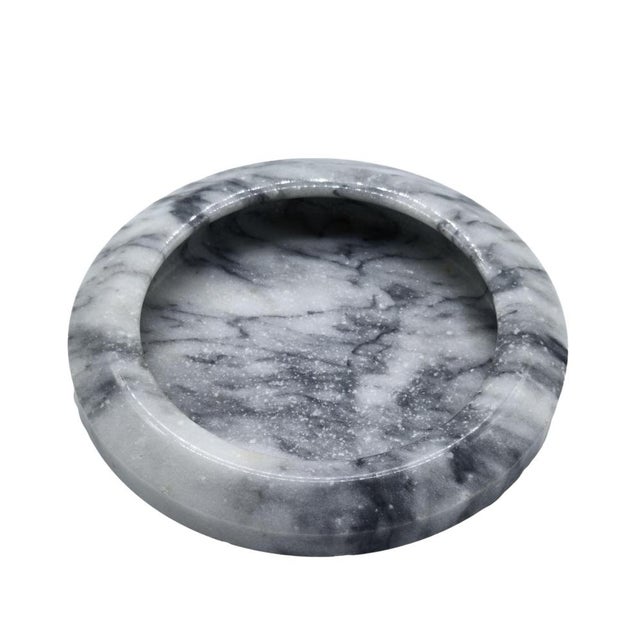 Mid-Century Modern Grey Marble Centerpiece by Sergio Asti for Up & Up, Italy, 1970s For Sale - Image 3 of 8