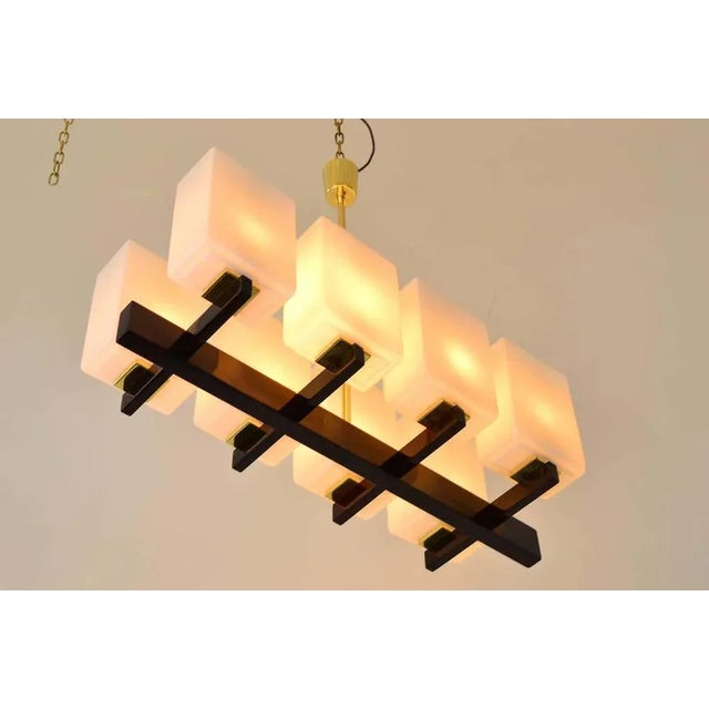 1950s Chandelier by Rupert Nikoll, Vienna, 1950s For Sale - Image 5 of 7