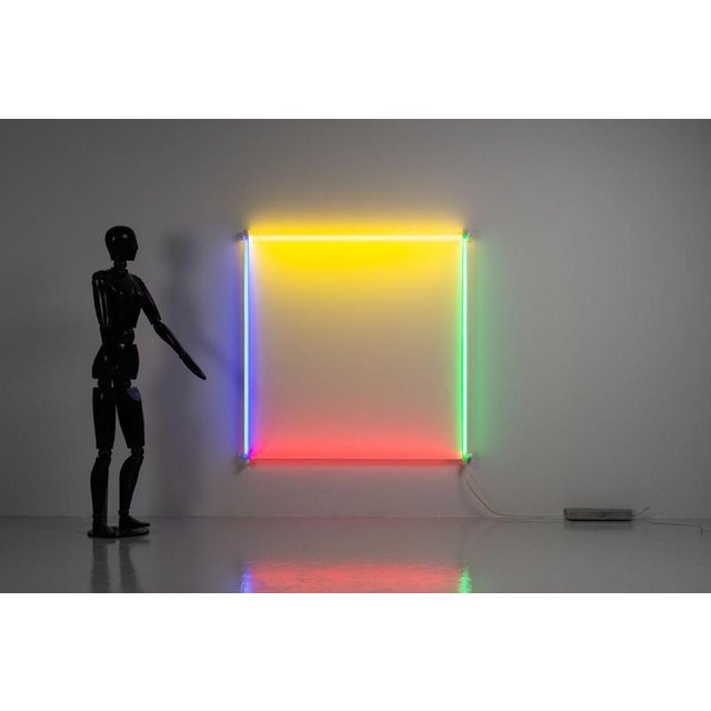 Outline Light Panel attributed to Aldo Van Den Nieuwelaar for Nila & Nila, 1985 For Sale - Image 16 of 18