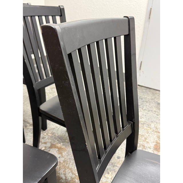 Shaker-Style Dining Chairs, Set of Six For Sale - Image 9 of 12