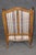 20th C. Louis XV Style Carved Wingback Bergere Chair & Ottoman For Sale - Image 12 of 12