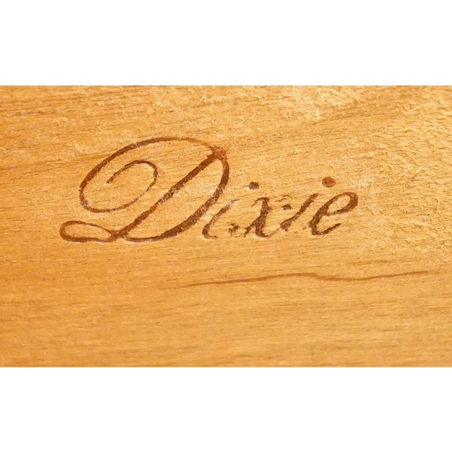 Wood Dixie Furniture Campaigner Collection Walnut 24" Two Drawer Nightstand 767-621 For Sale - Image 7 of 14