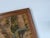 1980's Vintage Needlepoint Landscape Textile Wall Art – Framed For Sale - Image 10 of 11