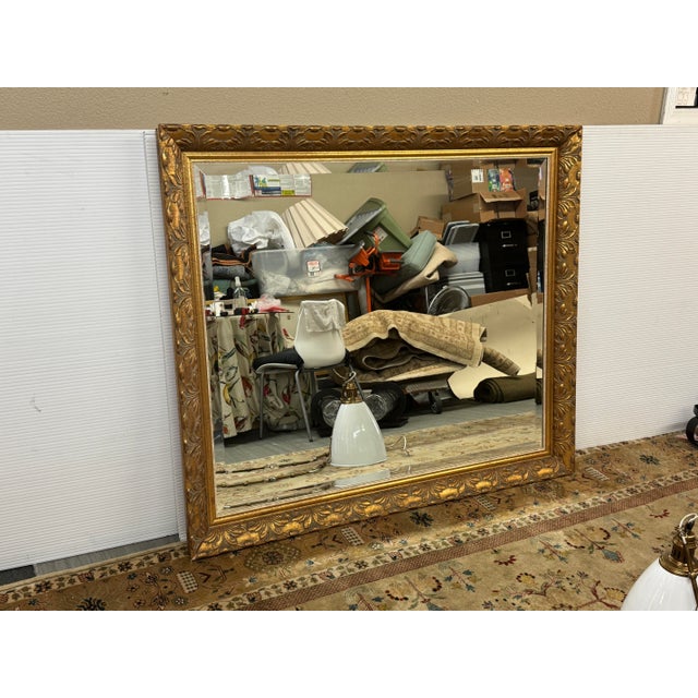 Design Plus Gallery presents an Acanthus Carved Mirror. This ornately decorative wall mirror has a wooden frame adorned...