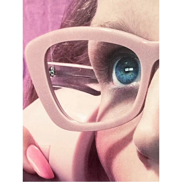 Paper Miles Eldrige Virgin Mary. Supermarkets. Popcorn Pop Art Poster, Signed & Framed 2011 For Sale - Image 7 of 14