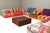 Large Mah Jong Sofa in Original Fabric attributed to Hans Hopfer for Roche Bobois, 1980s, Set of 35 For Sale - Image 6 of 18