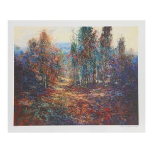 Autumn Splendor, Michael Schofield Lithograph