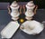 Vintage Vases with Tray and Centerpiece, 1920, Set of 4 For Sale - Image 15 of 16