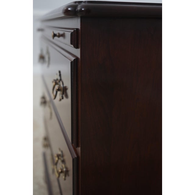 Statton Old Towne Cherry Pull Out Bachelor Chest For Sale - Image 15 of 18