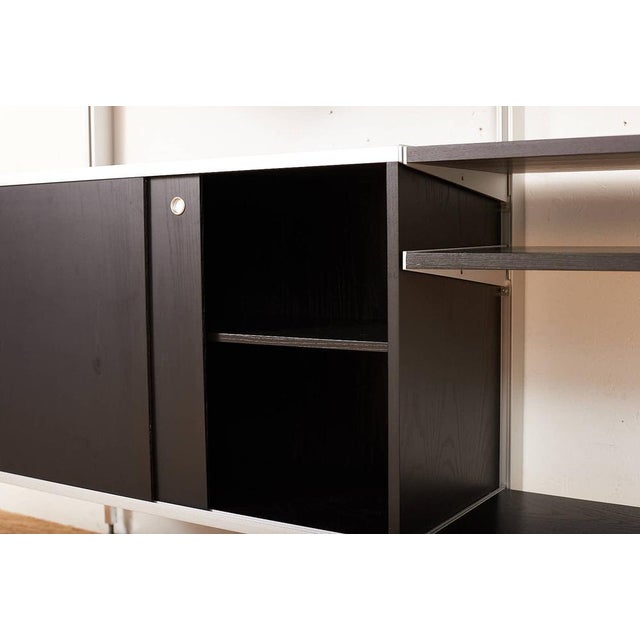 CSS 4 Shelf System in Aluminum and Wood by George Nelson for Herman Miller, 1957 For Sale - Image 6 of 15