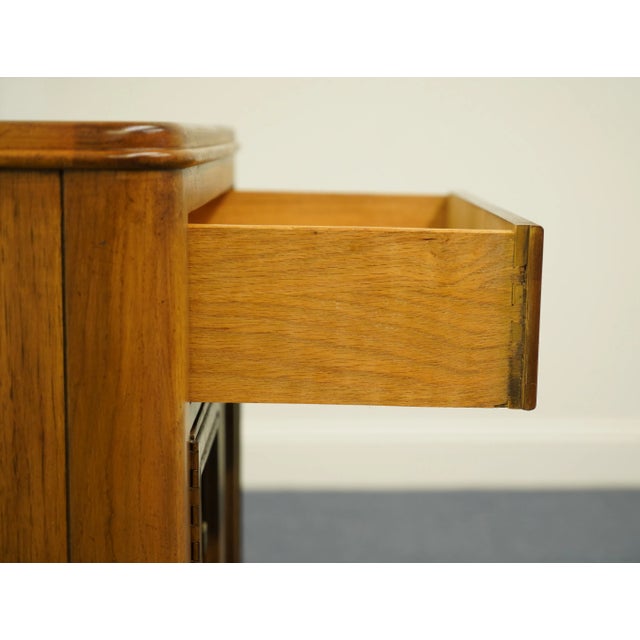 Furniture Makers Contemporary Modern Asian Inspired 28" Cabinet Nightstand 3517 For Sale In Kansas City - Image 6 of 13