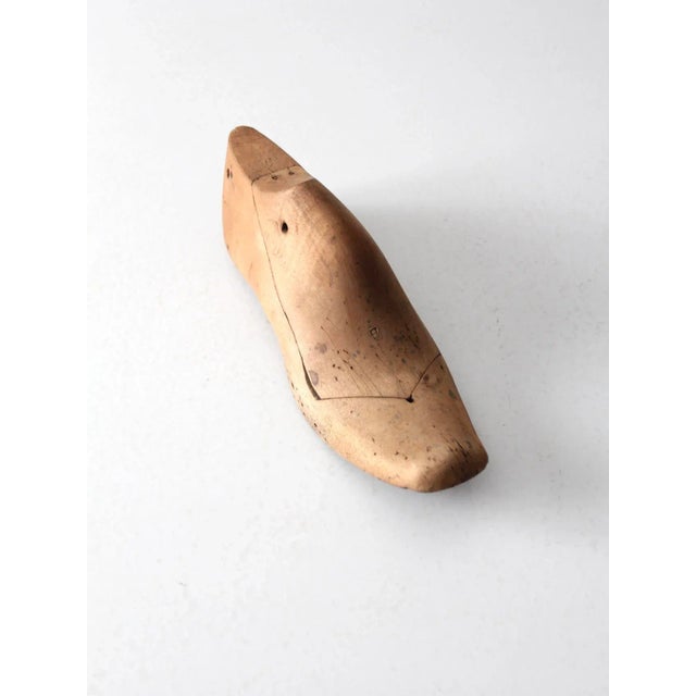 Antique Wood Shoe Last For Sale - Image 6 of 8