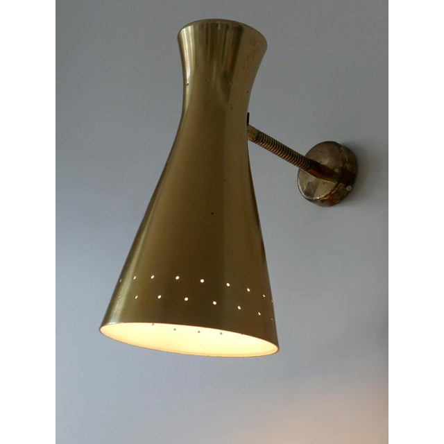 Mid-Century Modern Diabolo Wall Sconce, Germany, 1950s For Sale - Image 12 of 18