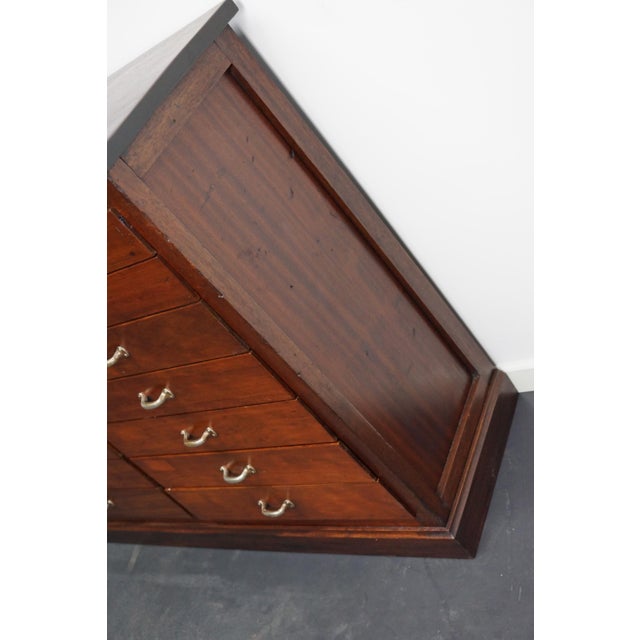 British Mahogany Apothecary Cabinet, 1930s For Sale - Image 18 of 18