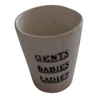 Vintage French Bulldog Shotglass For Sale