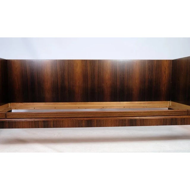 Danish Modern Bed in Veneered Rosewood, 1960s For Sale - Image 3 of 10