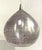 Stylish Medium Modern Silver Pierced Metal Pendant Light, showroom floor sample