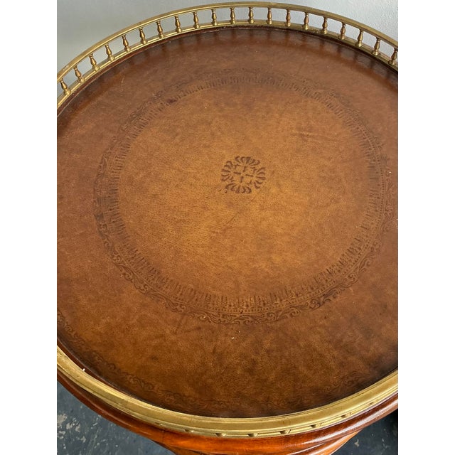 Theodore Alexander Vintage Theodore Alexander Gallery Side Tables - A Pair For Sale - Image 4 of 12